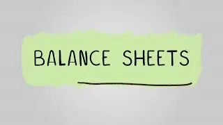 Balance Sheets - BTEC Tech Award in Enterprise