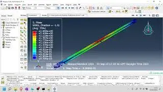 Python for Abaqus - 1.4: Post-Processing - SS I-beams