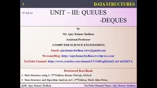 Queues: DEQUES