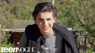 Timothée Chalamet on His Dream Roles and 'Homeland' | Teen Vogue