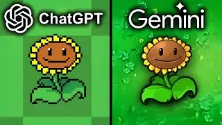 ChatGPT vs Gemini Make PvZ From Scratch