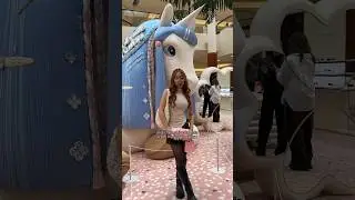 JENNIE x GENTLE MONSTER GIANT UNICORN 🎀😭💖 POP UP EVENT