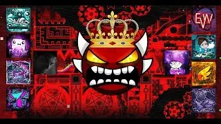 Geometry Dash The reaction of the players on the passage of the legendary extreme demons