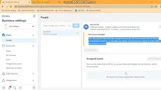 Permission changed, facebook auto lower admin to employee for BM, you choose like video for avoid it
