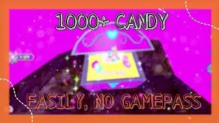 How to get 1000+ CANDIES EASILY || NO GAMEPASS || #fyp #royalehighroblox #royalehigh #roblox