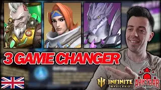 3 New PERFECT HEROES - Magdi Wrister Farnell [Infinite Magicraid]