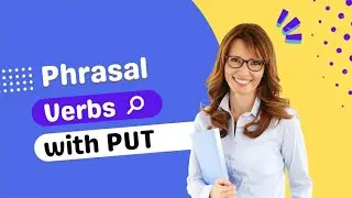 4 Phrasal Verbs with PUT - put on, put out, put off, put up someone | English Google