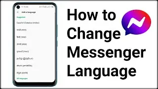 How to Change Facebook Messenger Language