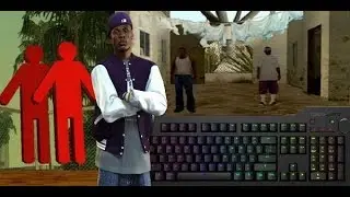 شرح طريقة اللعب بلاعبين في GTA SAN ( باستعمال الكيبورد فقط )