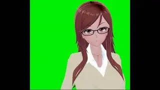 Anime Green Screen Overlay