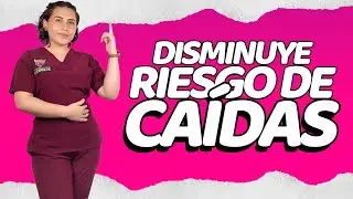 5 EJERCICIOS para la DISMINUCIÓN de RÍESGO de CAÍDAS l Giovanna Bulbarela
