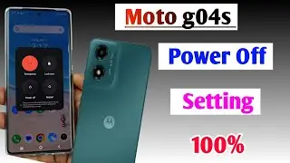 Moto g04s power off setting / moto g04s switch off kaise kare / moto g04s switch off setting