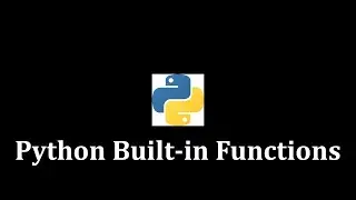 Some predefined built-in functions in Python 