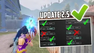 Update 2.5 | Best Settings & Sensitivity to Improve Headshots and Accuracy❌✅ | BGMI/PUBG MOBILE 🔥