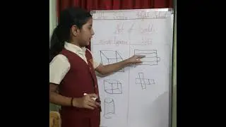 Seminar Topic- Net of Solids || LITTLE SCHOLAR HIGH SCHOOL NEREDMET |  MAARGDARSHAK - PLAY SCHOOL