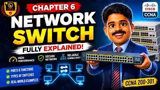What is a Network Switch | Ethernet Switch | Cisco Switch | CCNA 200-301