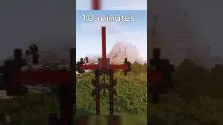 Minecraft NETHER PORTAL at Different Times (World's Smallest Violin)