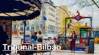 Walking Tour Between Tribunal and Bilbao Metro Stations 🚶‍♂️✨