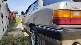 Audi 100. Golden Haze. No. 24. Fuel Tank Replacement