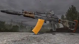 АКС-74У - коллиматорный 3D прицел - Visions Of Chernobyl