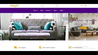 HTML CSS JS Website template