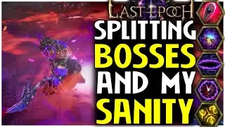 World Splitter Shield Rush Void Knight Last Epoch Build Guide Showcase Harbinger's of Ruin