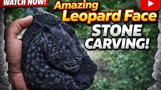 The Secret Art of Carving a Mysterious Leopard Face