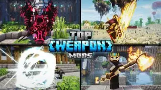Top 15 Minecraft Weapon Mods (Forge/NeoForge)