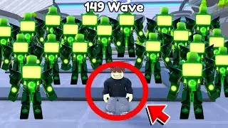 🍀ИГРАЮ ТОЛЬКО ЗА ТИТАНА КЛЕВЕРМЕНА В БЕСКОНЕЧНОМ РЕЖИМЕ В Toilet Tower Defense! Енот Roblox