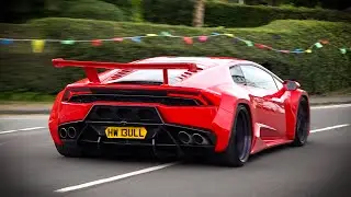 Cars Leaving SupercarFest at Mallory Park Circuit July 2024