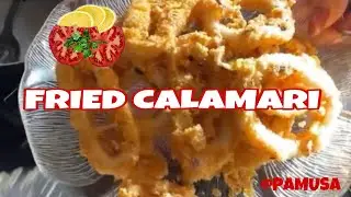 Highlight Frying Calamari