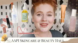 AAPI Skincare & Beauty Haul & Demo (dry skin, fragrance sensitive)