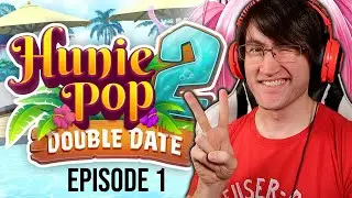 HuniePop 2: Double Date Playthrough || Part 1: A New Adventure Begins! FEMALE CHARACTER PLAYTHROUGH
