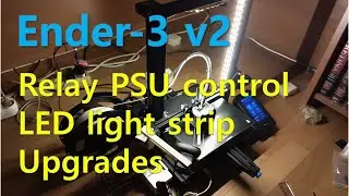 Ender-3 V2 PSU control & LED upgrade