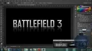 Photoshop Tutorial | Creating Battlefield 3 Text