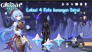 Quest Lokasi 4 Foto Kenangan Seirai | Genshin Impact