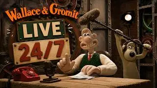 Wallace & Gromit 24/7 🔴 LIVE Stream 🧀 