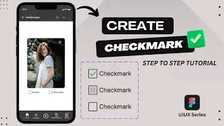 How to Create an Interactive Checkbox Component in Figma | UI Daily Challenge