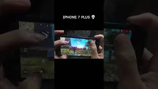 IPHONE 7 PLUS 🥶 Free Fire Highlights 💪💀🔥 #freefire #shorts #MMFF