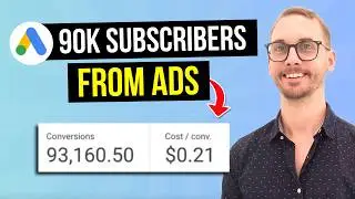 How I Grew My YouTube Channel to 130K Subscribers with Google Ads (In Less Than 4 Months)