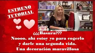 !!!De la basura a mi comedor!!! Rescatando cosas de la calle....