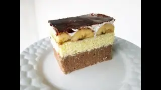 Ëmbëlsirë Bombë me Banane,  pa Pjekje dhe e Leht për ta Përgaditur  !!!