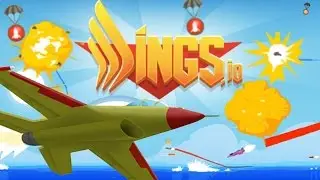 Playing Wings.io on my old laptop