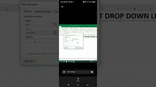 How to insert dropdown lists in excel #exceltips #exceltutorial #exceltricks #Shorts #shortsviral