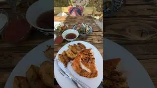 Visiting Alisher's teahouse 