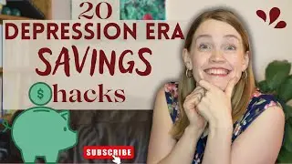Frugal living tips 2022 🧐 Inspired from the depression era