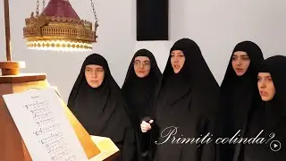 Colind felicitare Nasterea Domnului, Om frumos, Manastirea Nera, 2023