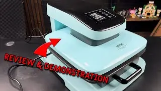 VEVOR Automatic Heat Press - Demonstration & Review