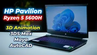 HP Pavilion Gaming 15 for 3D Animation - AutoCAD, 3DS Max, Maya
