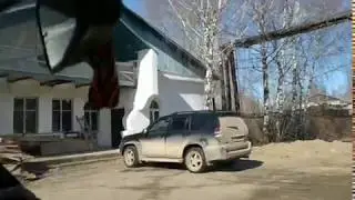 Весенние улицы пгт Демьяново, Подосиновский район, Кировская область, апрель 2019